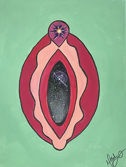 Kit de Pintura (12x16) - Adulto Desnudos _05_Vagina