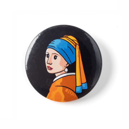 BUTTON - Girl with a Pearl Earring