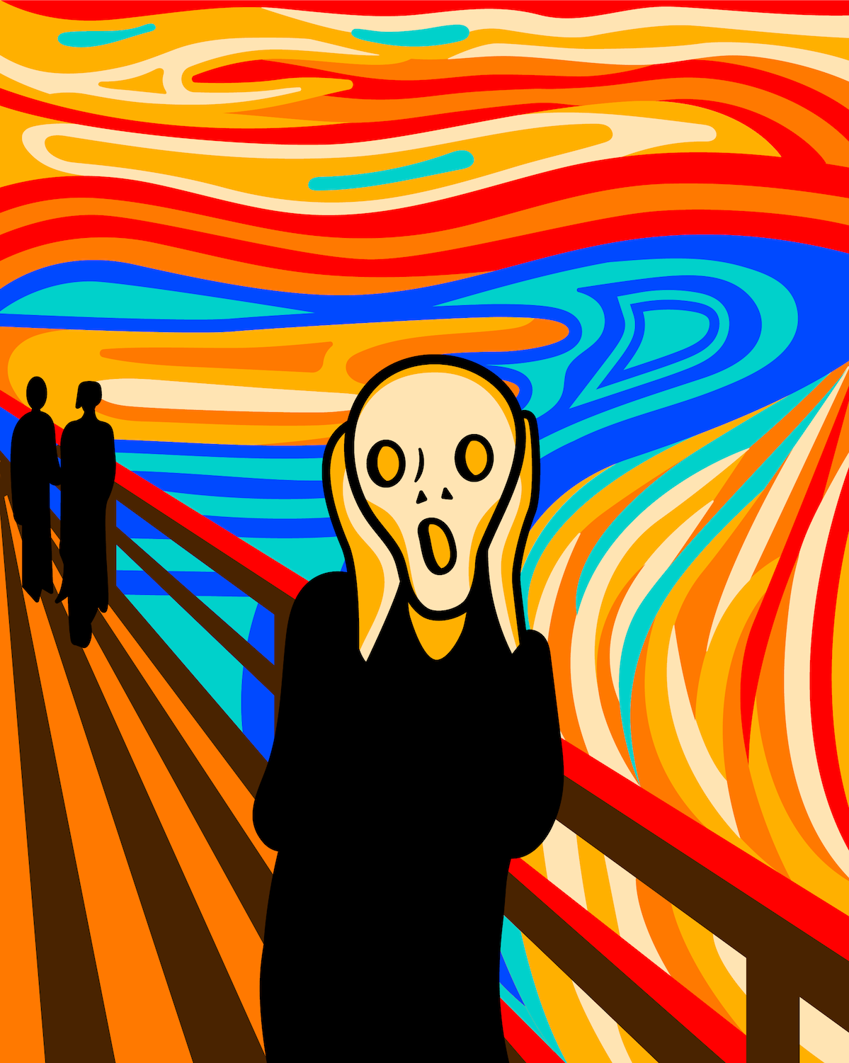 PAINT BY NUMBERS - The Scream