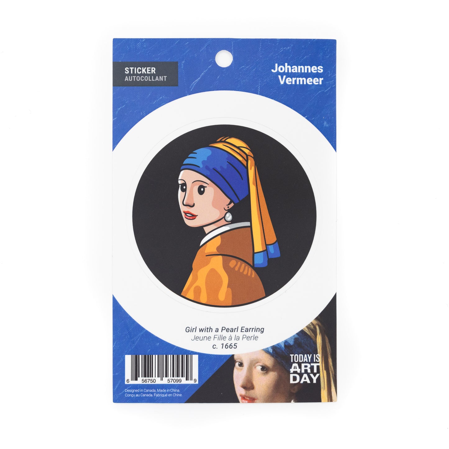 VINYL STICKER - Girl With a Pearl Earring