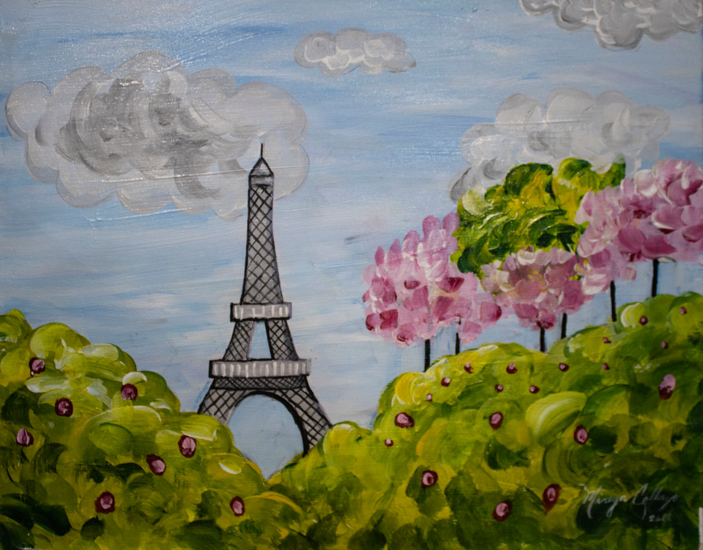 Kit de Pintura (12x16) - Paisajes_Ciudades_Paris Spring