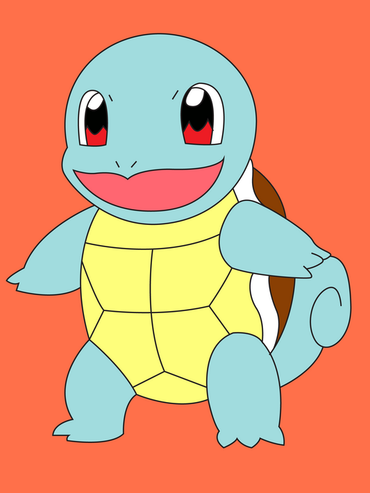 Kit de Pintura (12x16) - Videogames_ Squirtle