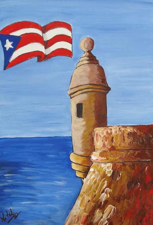 Kit de Pintura (12x16) - Paisajes_Puerto Rico_Garita