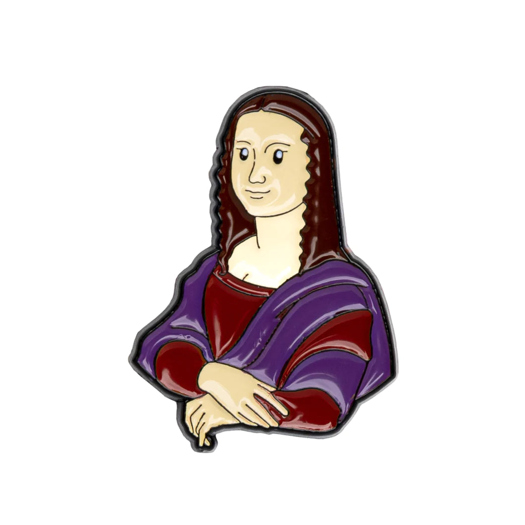 ENAMEL PIN - Mona Lisa