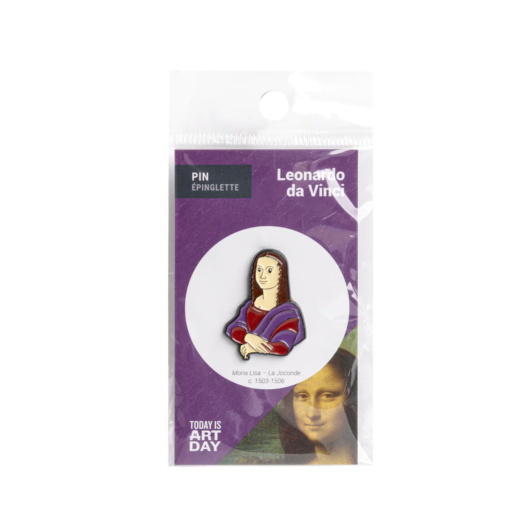 ENAMEL PIN - Mona Lisa