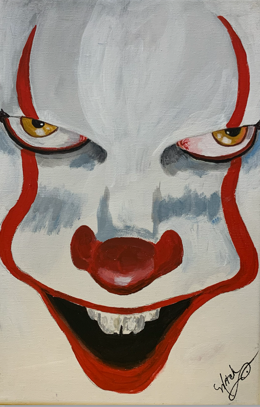 Kit de Pintura (12x16) - Halloween_014_Pennywise