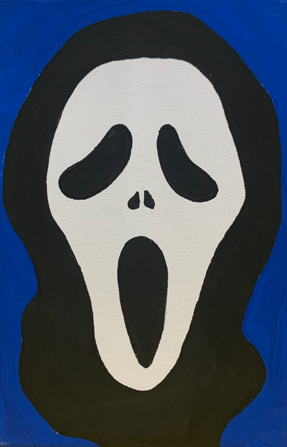 Kit de Pintura (12x16) - Halloween_015_Scream Ghostface