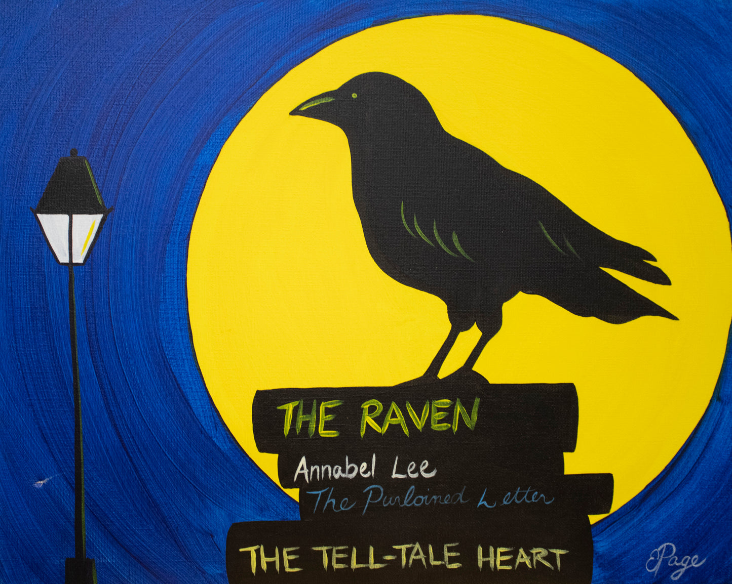 Kit de Pintura (12x16) - Halloween_017_The Raven