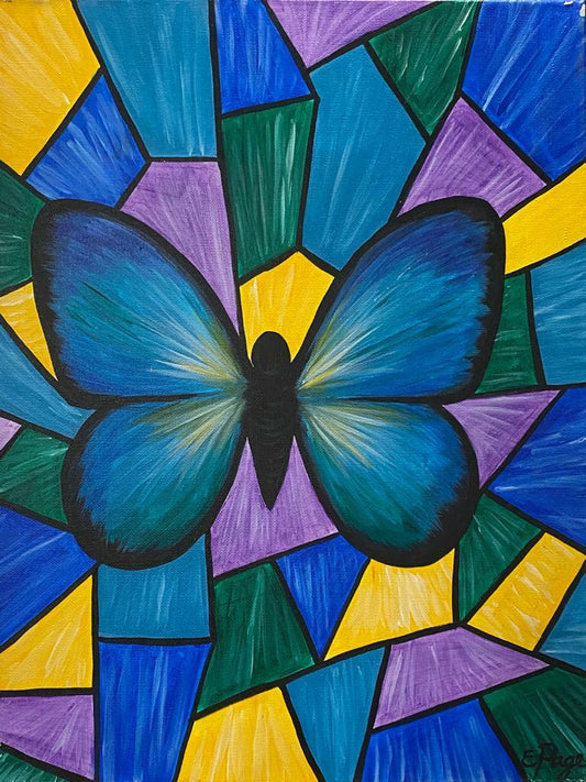 Kit de Pintura (12x16) - Insecto_02_Butterfly