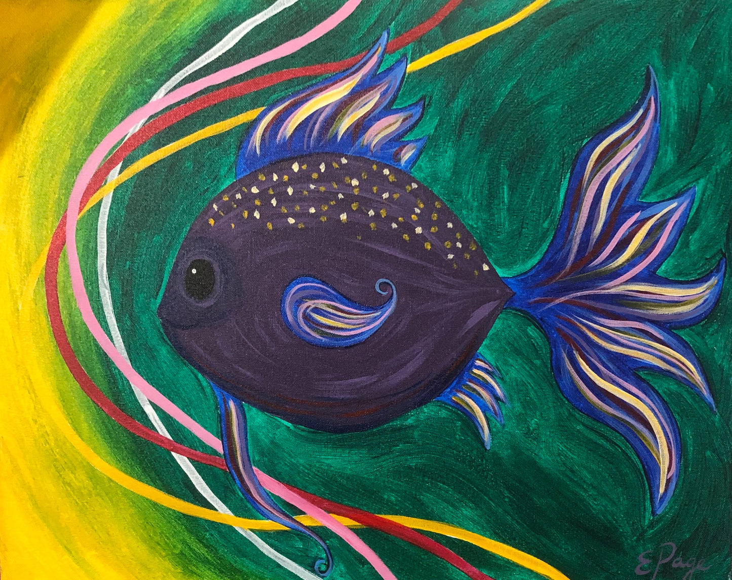 Kit de Pintura (12x16) - Marinos_06_Miles the Fish