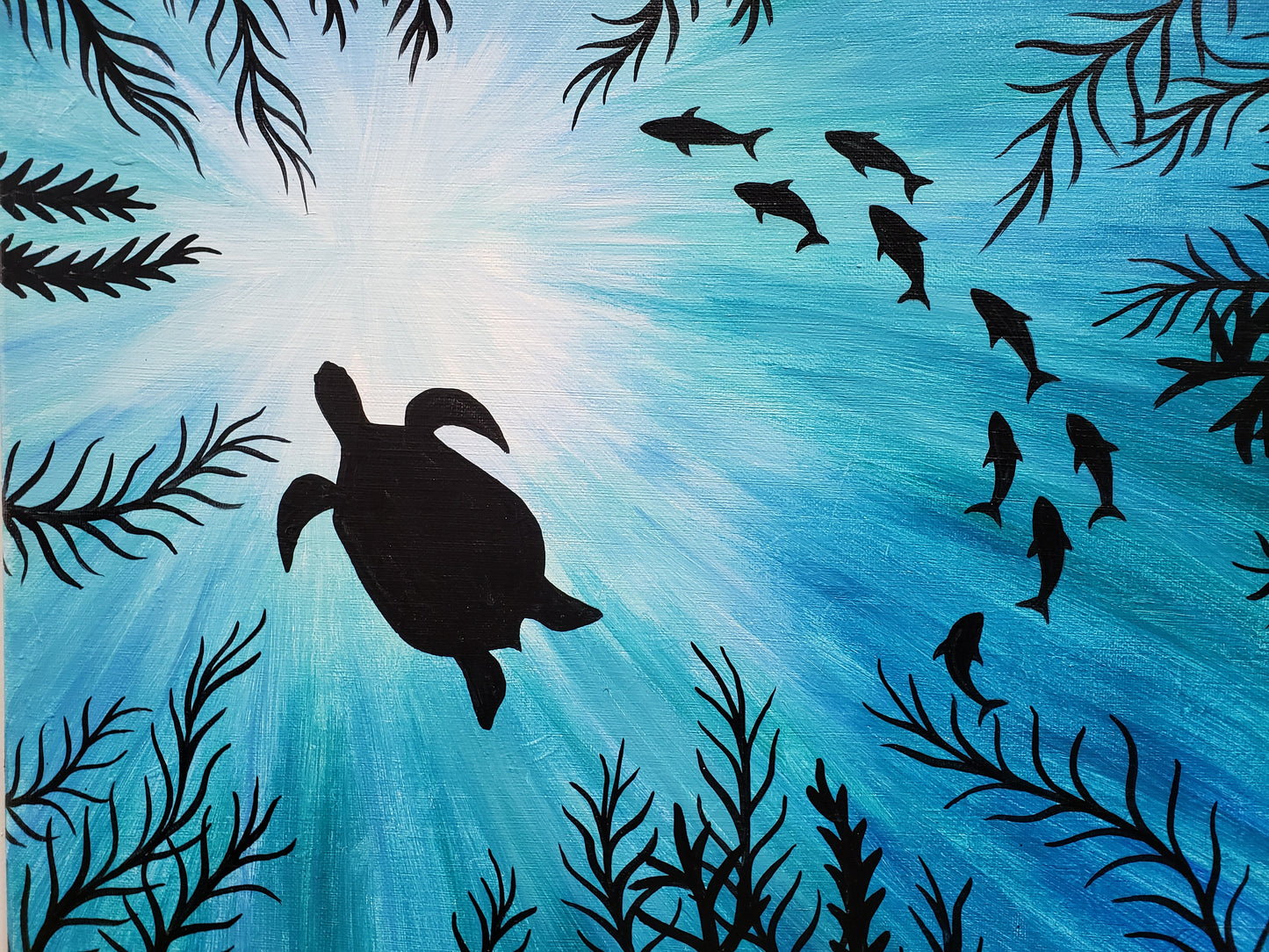 Kit de Pintura (12x16) - Marinos_08_Sea Turtle