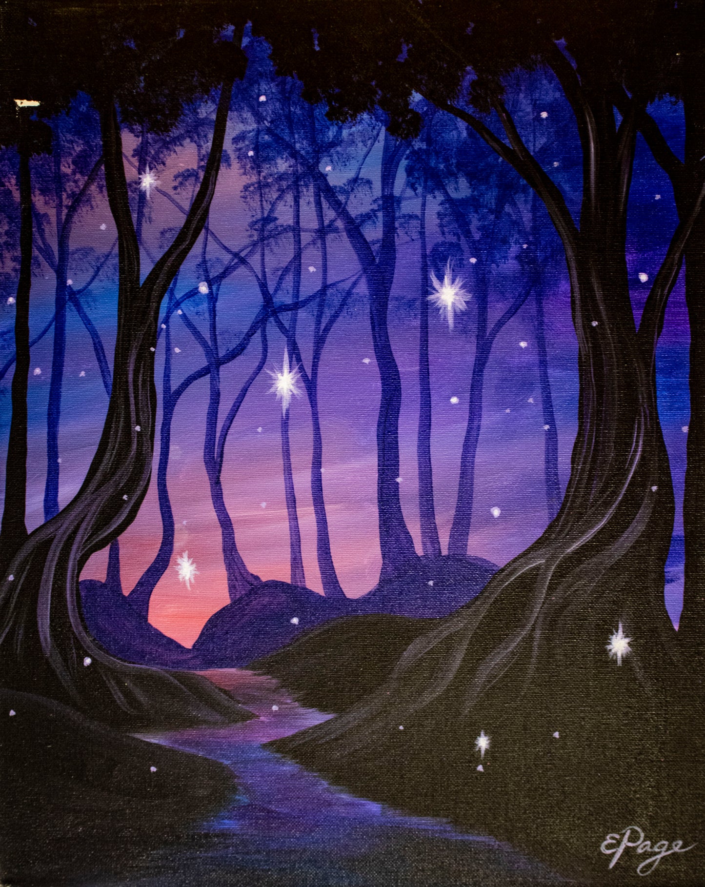 Kit de Pintura (12x16) - Paisajes_07_Magic in the Woods