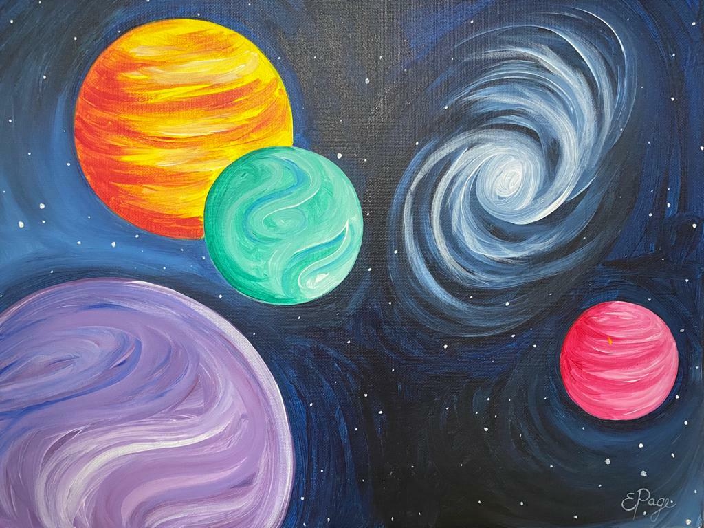 Kit de Pintura (12x16) - Paisajes_09_Planets