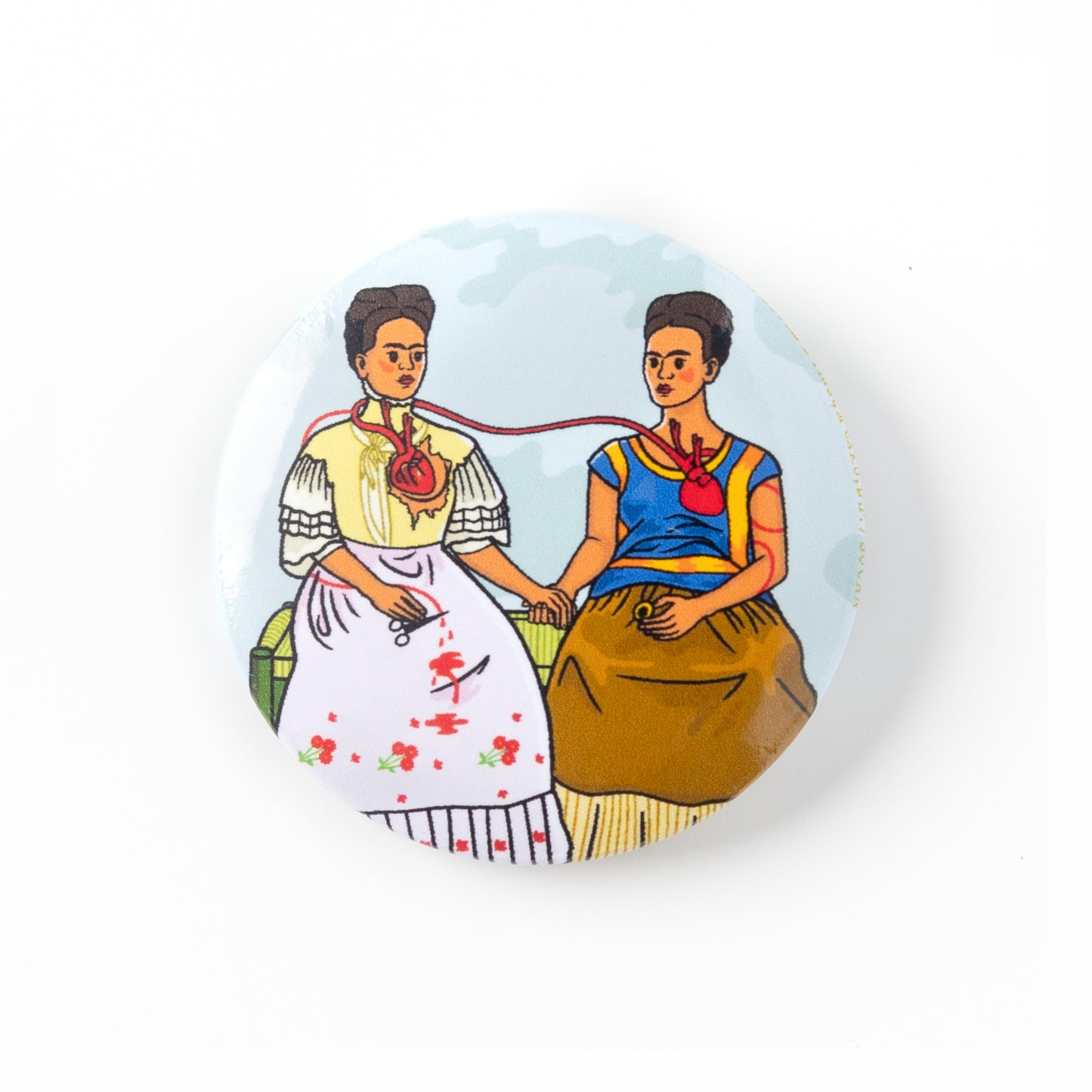 BUTTON - Two Fridas