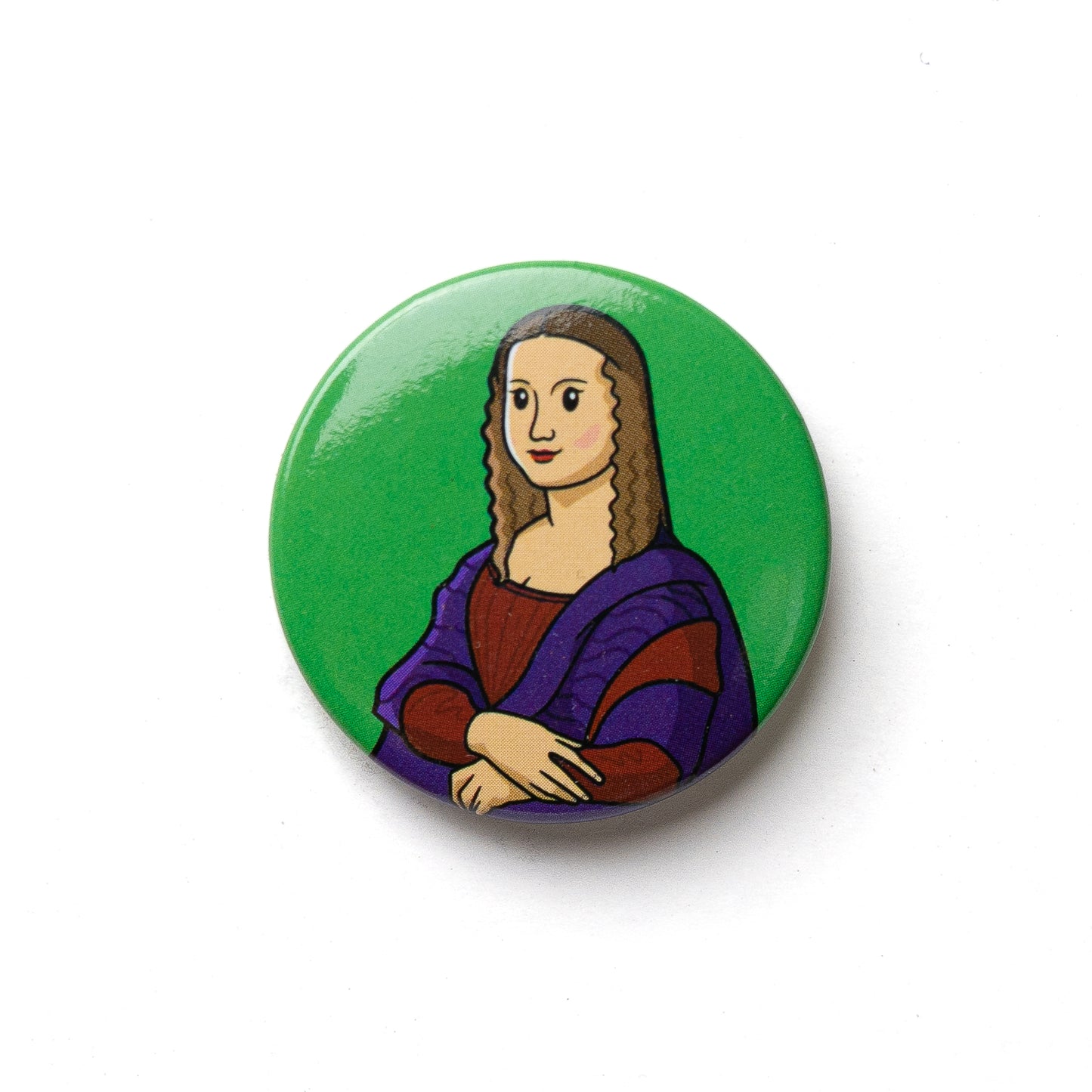 BUTTON - Mona Lisa