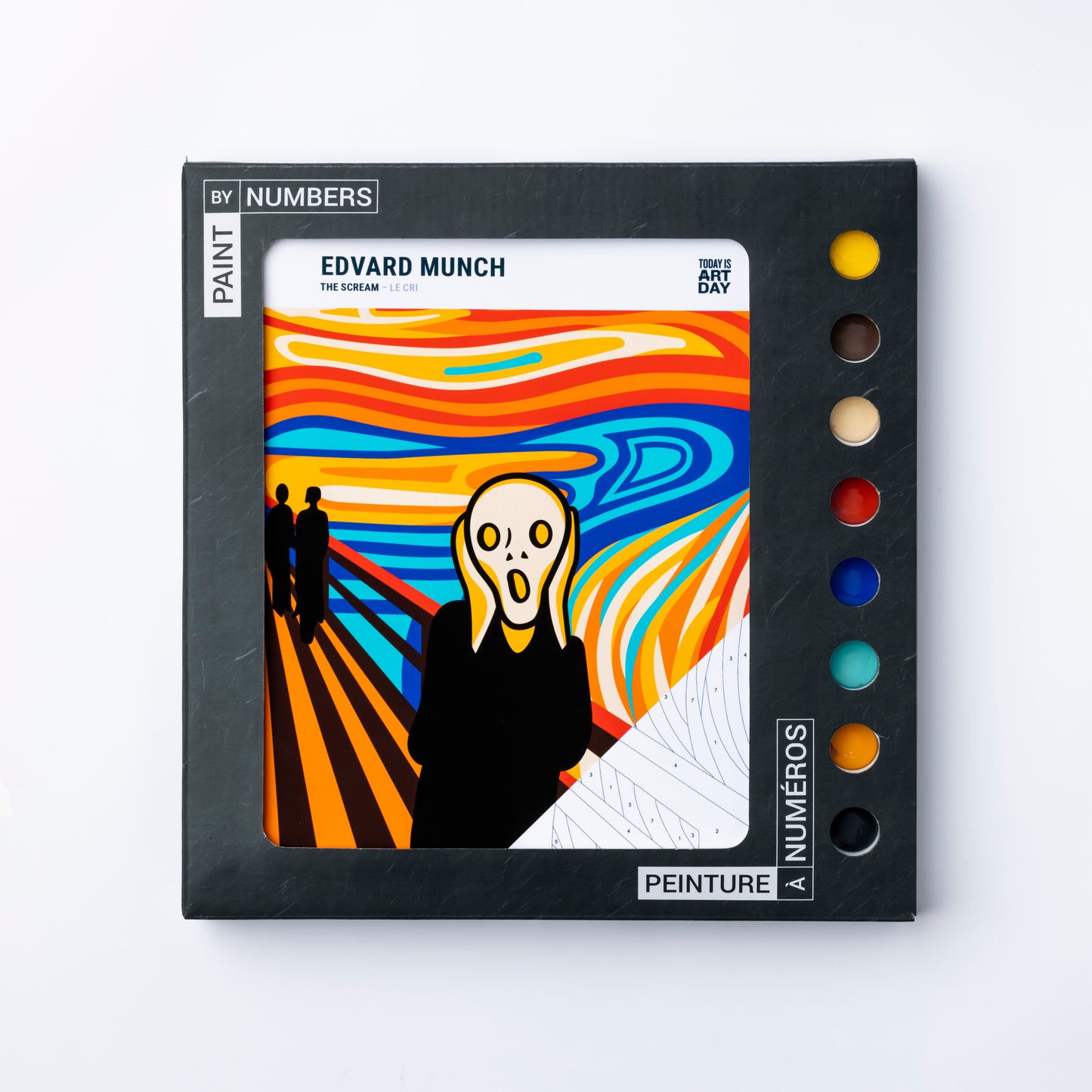 PAINT BY NUMBERS - The Scream