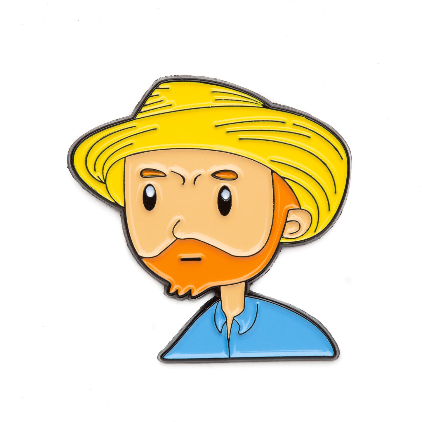 ENAMEL PIN - Self Portrait with Straw Hat