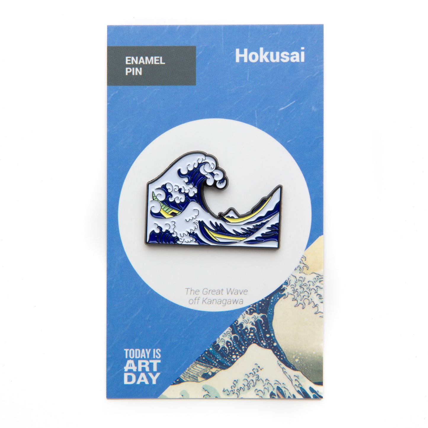 ENAMEL PIN - The Great Wave of Kanagawa