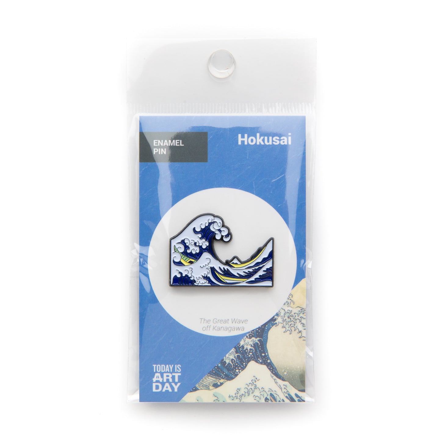 ENAMEL PIN - The Great Wave of Kanagawa