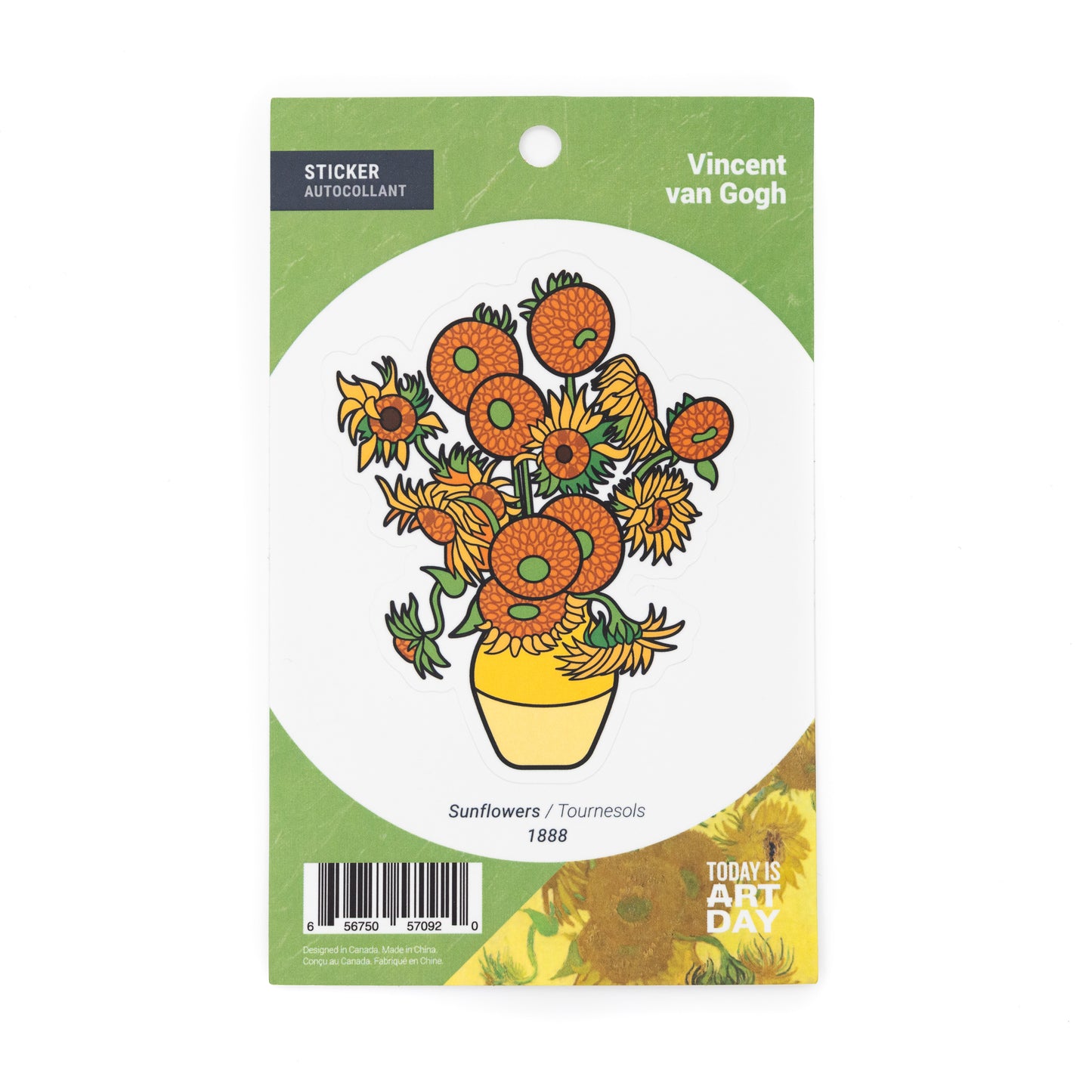 VINYL STICKER - Sunflowers